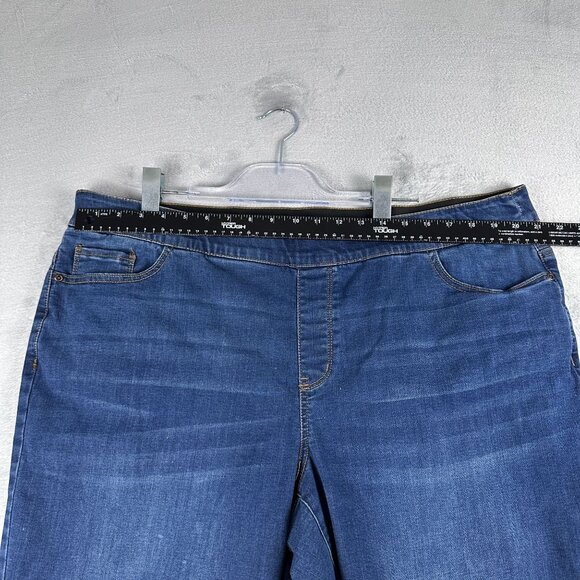 Croft & Barrow Jegging Jeans High Waist Womens Size Plus 20W High Rise Blue - Picture 7 of 12